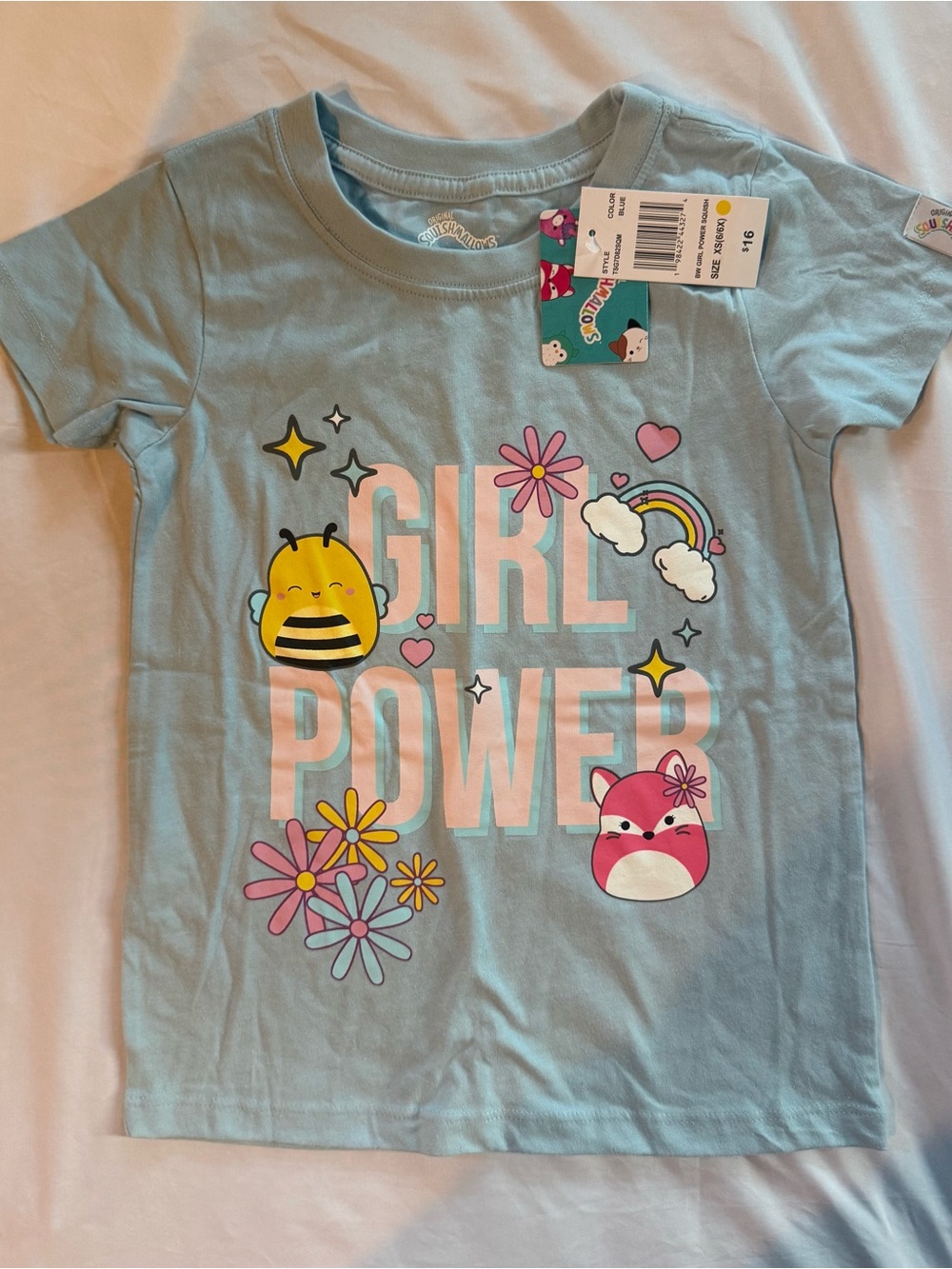 New with tags Original Squishmallows girls T-shirt by Jazwares